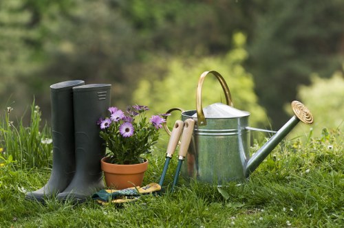 Review of a complaint in a garden maintenance service process